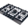 .AT.PLACA GAS HAIER HAHG7W5TX 5F C/WOK 75CM INOX - Imagen 3