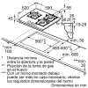 .AT.PLACA GAS SIEMENS EP6A6CB20 3F C/WOK CRISTAL 60CM - Imagen 7