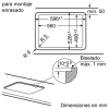 .AT.PLACA GAS SIEMENS EP6A6CB20 3F C/WOK CRISTAL 60CM - Imagen 8