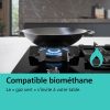 .AT.PLACA GAS SIEMENS ER3A6BB70 2F 30CM CRIST.NGO - Imagen 8