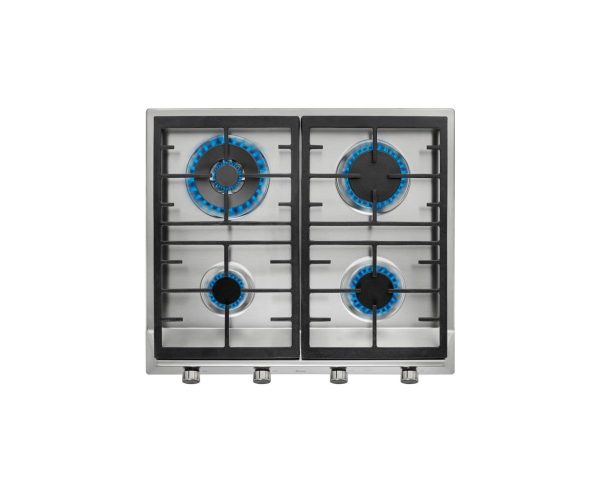 .AT.PLACA GAS TEKA EX60.1 4F C/WOK NATURAL 60CM INOX 40212210