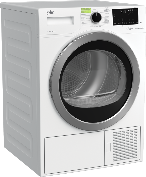 .AT.SECADORA BOMBA CALOR BEKO DH9532GAO 9KG A+++ VAPOR INVERTER - Imagen 2