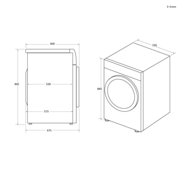 .AT.SECADORA BOMBA CALOR HAIER HD100-A2979N-S 10KG A++ BCA - Imagen 25