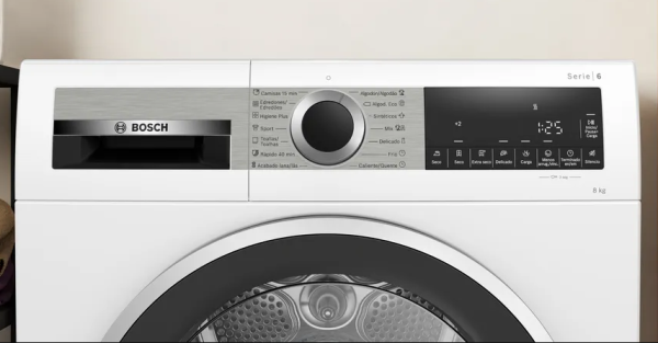 .AT.SECADORA CONDENSACION BOSCH WPG23100ES 8KG B BCO - Imagen 2