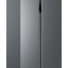 AMERICANO HAIER HSR3918ENPG 177.5X90.8 NF E INVERTER 528L PLATA - Imagen 3