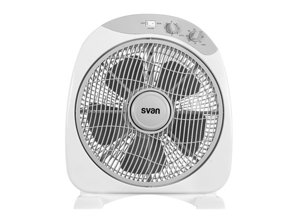 .AT.VENTILADOR BOXFAN SVAN SVVE12B 30CM 5 ASP.50W BCO