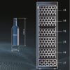 .AT.VINOTECA HAIER HWS236GDEH1 190,5X59,5 E 236BOTELLAS HON NGO - Imagen 18