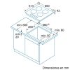 .AT.VITROCERAMICA BALAY 3EB720XR 4F C/MARCO.INOX 6600W 60CM - Imagen 2