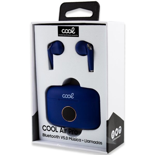 AURICULAR COOL AIR PRO AZUL BLUETOOTH - Imagen 4