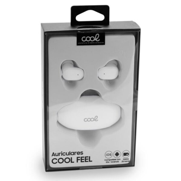 AURICULAR COOL DUAL POD EARBUDS FELL BLANCO - Imagen 10