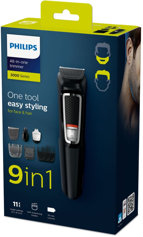 BARBERO/CORTAPELO PHILIPS MG3740/15 9EN1 AUT.60MIN - Imagen 3