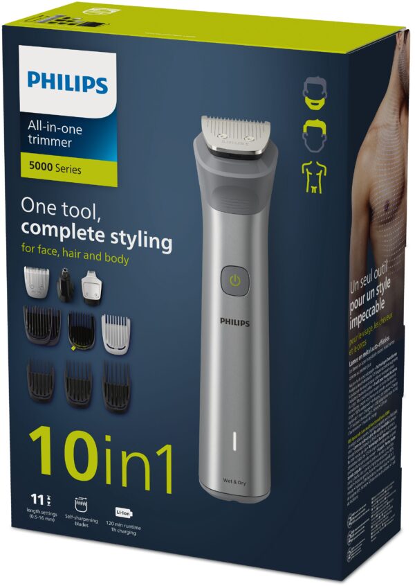 BARBERO/CORTAPELO PHILIPS MG5920/15 10 ACC. AUT.120MIN - Imagen 2