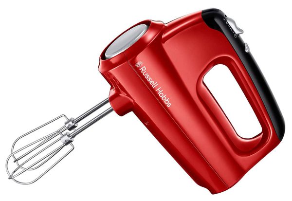 BATIDORA AMASADOR.RUSSELL HOBBS 24670-56 350W ROJA - Imagen 2