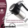 BATIDORA AMASADORA COMELEC BA1170 300W NGO/INOX - Imagen 4