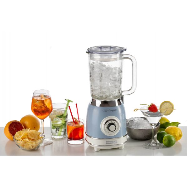 BATIDORA VASO ARIETE 1000W 583/05 1,5L JARRA CRISTAL AZUL - Imagen 5