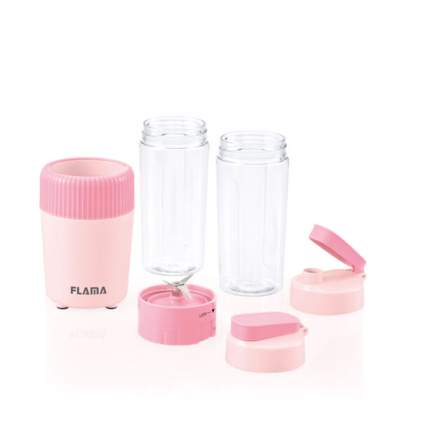 BATIDORA VASO FLAMA 2223FL 0,6L 2 VASOS 350W ROSA - Imagen 4