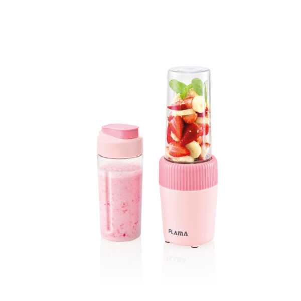 BATIDORA VASO FLAMA 2223FL 0,6L 2 VASOS 350W ROSA - Imagen 6