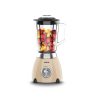 BATIDORA VASO RETRO SOGO BAT-SS-5565 500W 1,5L JARRA CRISTAL BEIGE - Imagen 5