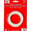 BLISTER 2 JUNTAS GOMA CAFETERA 6T ACERO 01507