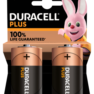 BLISTER 2 PILAS DURACELL PLUS POWER D (LR20) K2