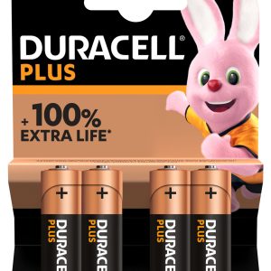 BLISTER 4 PILAS DURACELL PLUS POWER AA (LR06) K4