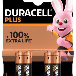 BLISTER 4 PILAS DURACELL PLUS POWER AAA (LR03) K4