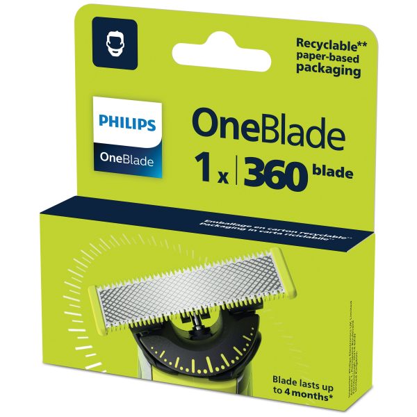 CABEZAL BARBERO PHILIPS QP410/50 ONE BLADE 360 (1 UD) - Imagen 3