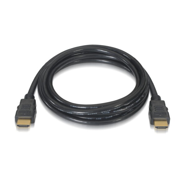 CABLE HDMI AISENS A120-0121 2M HDMI TIPO A STANDAR NGRO - Imagen 2