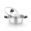 CACEROLA MONIX ELITE INOX C/TAPA CRISTAL - Imagen 2