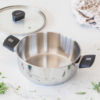 CACEROLA MONIX ELITE INOX C/TAPA CRISTAL - Imagen 3