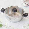 CACEROLA MONIX ELITE INOX C/TAPA CRISTAL - Imagen 6