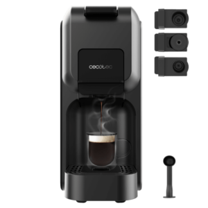 CAFETERA EXPRESS CECOTEC 01851 FREESTYLE COMPACT BLACK MOLIDO Y CAPSU