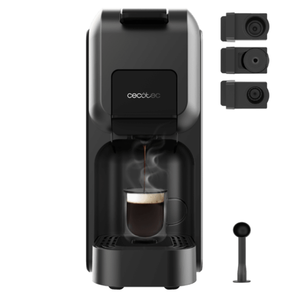 CAFETERA EXPRESS CECOTEC 01851 FREESTYLE COMPACT BLACK MOLIDO Y CAPSU