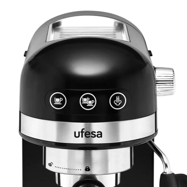 CAFETERA EXPRESS MANUAL UFESA 71705459 PALERMO NEGRA 1350W 20BAR - Imagen 7