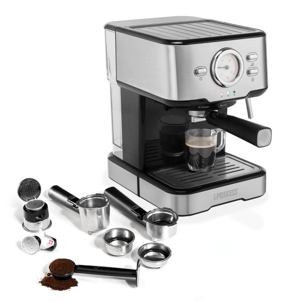 CAFETERA EXPRESS PRINCESS 249412 20BAR CAPSULAS NESPRESSO - Imagen 4