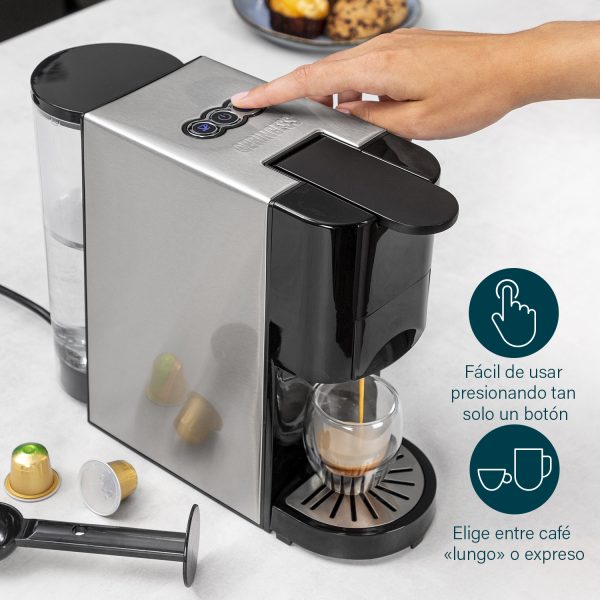 CAFETERA EXPRESS PRINCESS 249450 MULTICAPSULA NESPRESSO/DOLCE GUSTO/M - Imagen 31