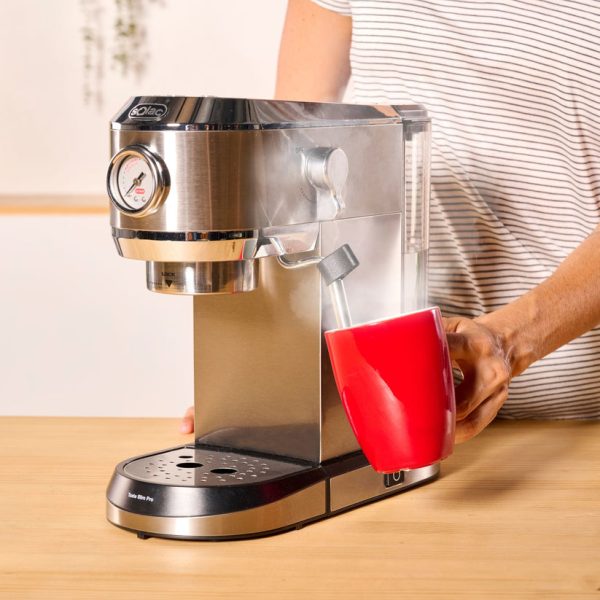 CAFETERA EXPRESS SOLAC CE4520 20BAR INOX SELECC.TEMPERATURA Y CANTIDAD - Imagen 13