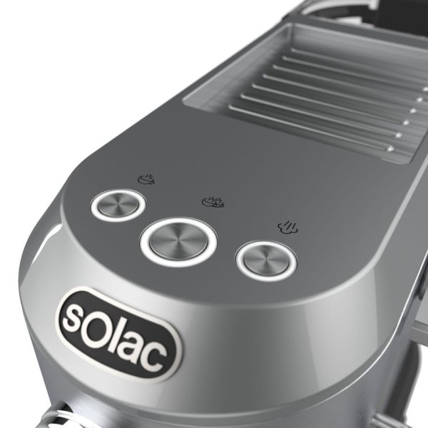 CAFETERA EXPRESS SOLAC CE4520 20BAR INOX SELECC.TEMPERATURA Y CANTIDAD - Imagen 5