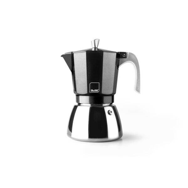 CAFETERA ITALIANA IBILI ELBA BLACK INDUCCION - Imagen 5
