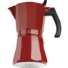 CAFETERA ITALIANA JATA INDUCCION ROJA VULCANO - Imagen 3