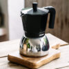 CAFETERA ITALIANA MONIX INDUCTION INOX BLACK - Imagen 3