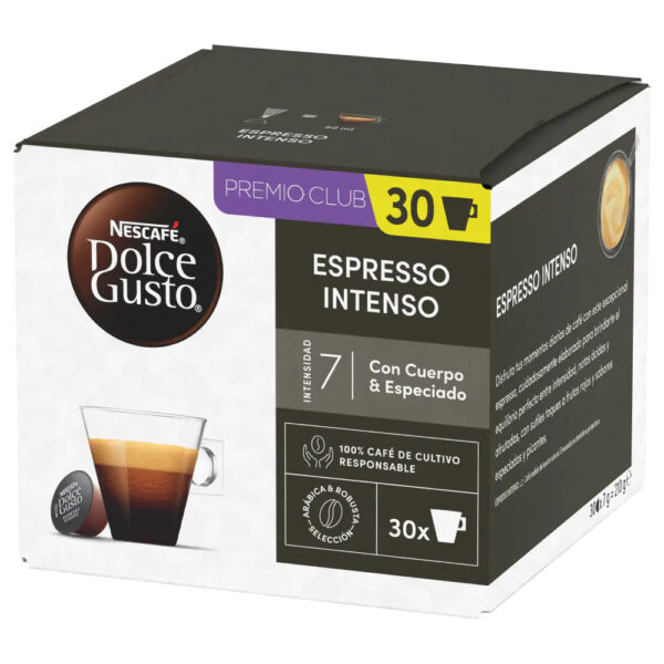 CAJA 3 PAQ.30CAP. DOLCE GUSTO ESPRESSO INTENSO DESCAF. 12583834