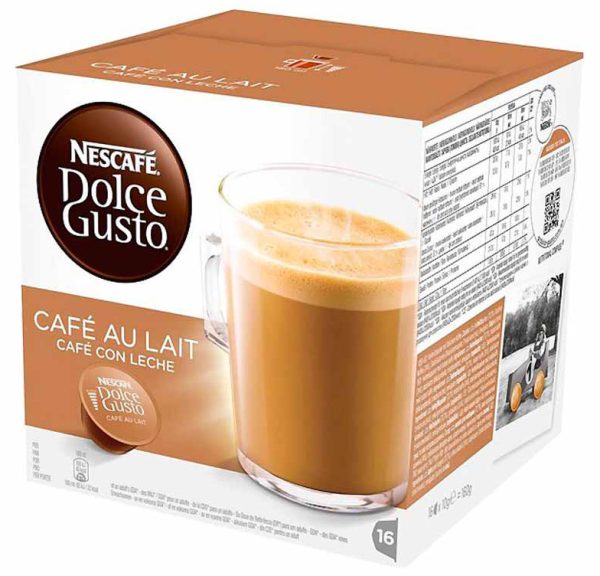 CAJA 3 PAQ.DOLCE GUSTO CAFE CON LECHE 12486521 - Imagen 2