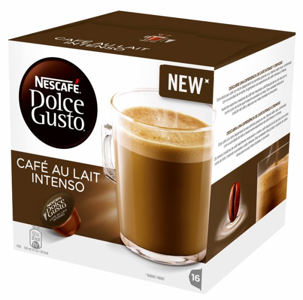 CAJA 3 PAQ.DOLCE GUSTO CAFE LECHE INTENSO 12412560 - Imagen 3