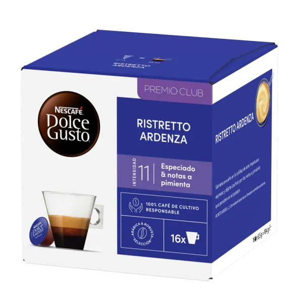 CAJA 3 PAQ.DOLCE GUSTO RISTRETTO ARDENZA 12562727 - Imagen 2