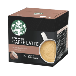 CAJA 3 PAQ.DOLCE GUSTO STARBUCKS CAFFE LATTE 12449228