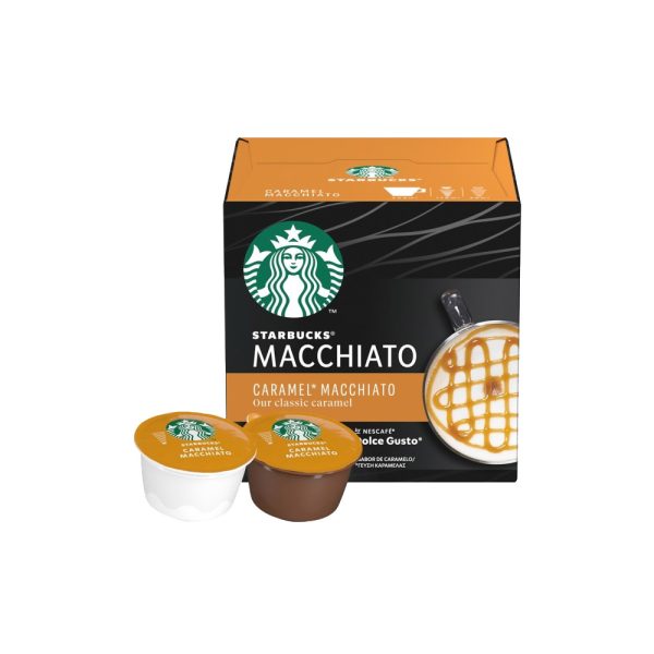 CAJA 3 PAQ.DOLCE GUSTO STARBUCKS CARAMEL MACCHIATO 12522610 - Imagen 5