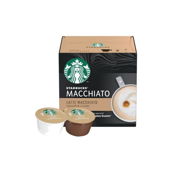 CAJA 3 PAQ.DOLCE GUSTO STARBUCKS LATTE MACCHIATO 12539223 - Imagen 5