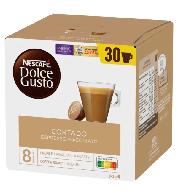 CAJA 3PAQ.30CAP. DOLCE GUSTO CORTADO 12583922 - Imagen 2