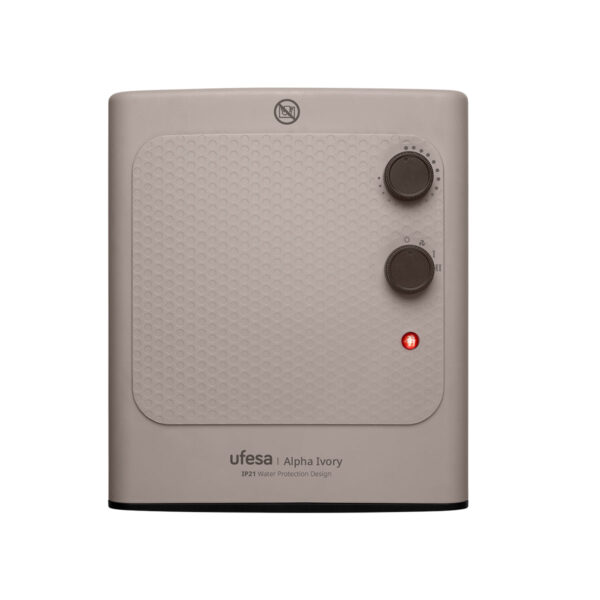 CALEFACTOR UFESA 83105989 ALPHA IVORY 1800W IP21 BAÑO - Imagen 3